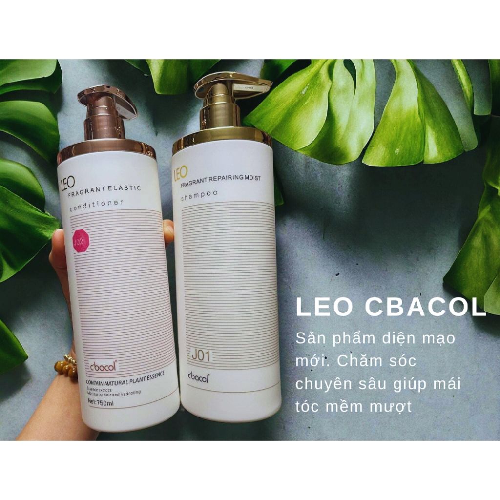 Gội xả chuyên sâu, siêu mềm mượt LEO Fragrant C'bacol 750ml