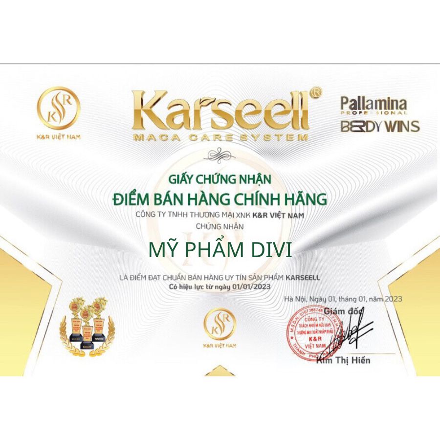 Gel bọt giữ nếp tóc xoăn Karseell, gôm mềm giữ nếp tóc hottrend 2024 - Mỹ phẩm Divi