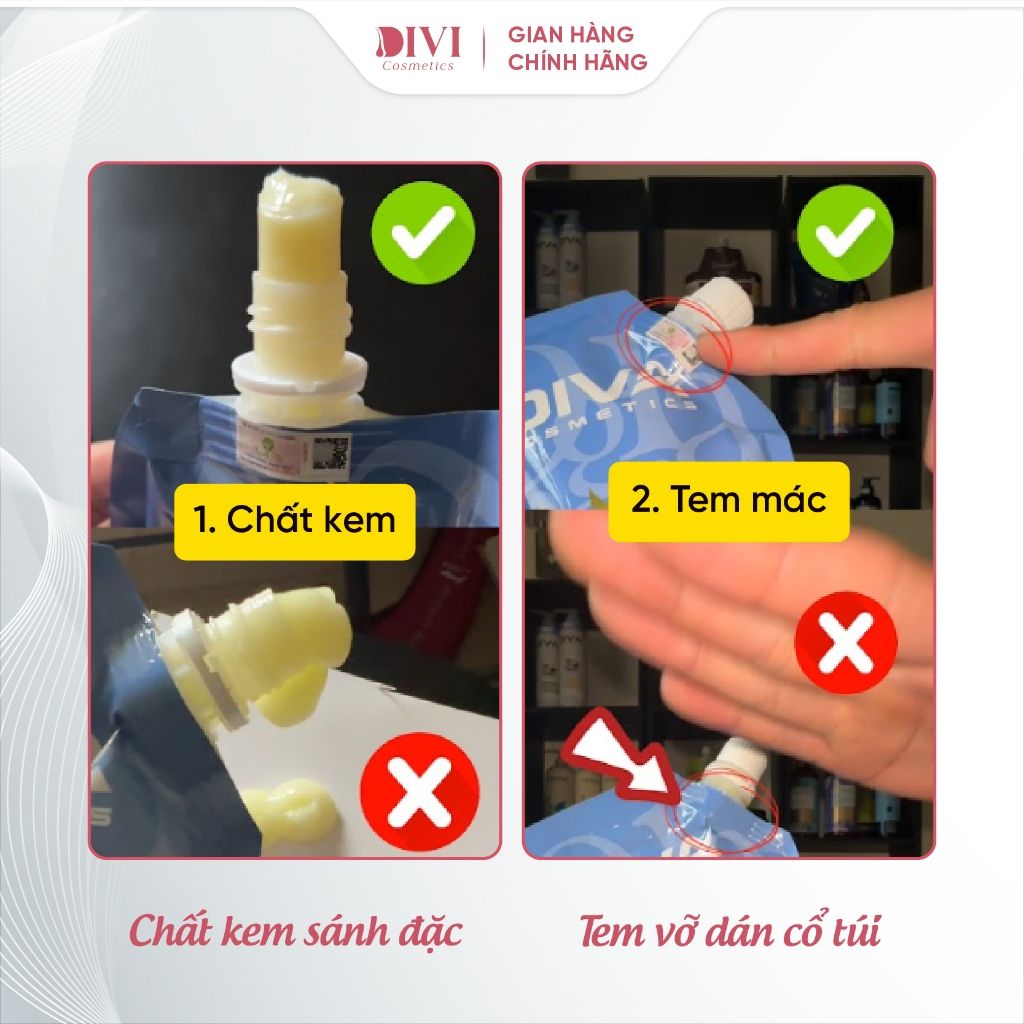 Kem ủ tóc DIVA Collagen Protect Color phục hồi sâu tóc hư tổn, giữ màu dưỡng mượt tóc 500ml - Mỹ phẩm Divi
