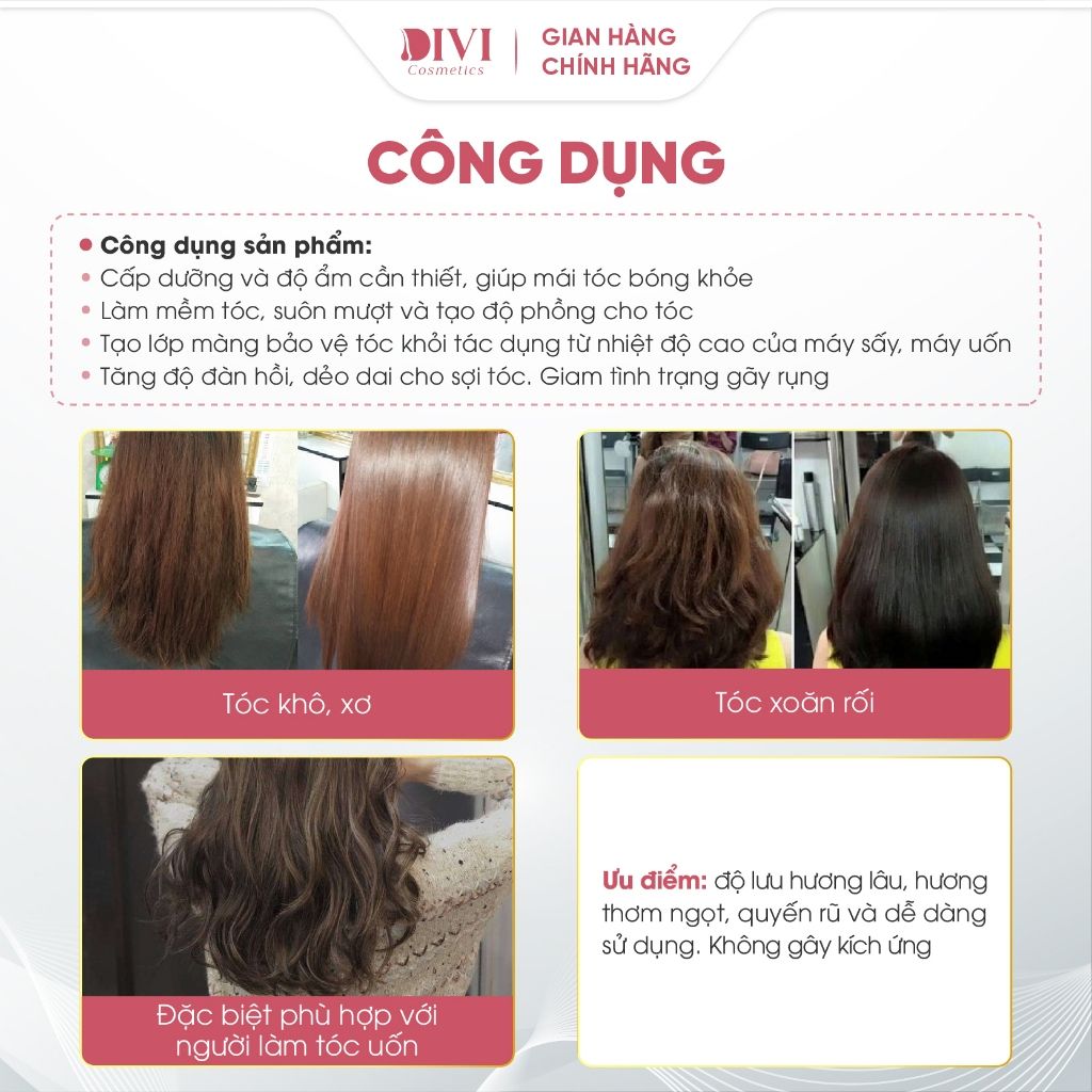 Xịt dưỡng tóc Delofil Vitamin Hair Spray keratin, phục hồi sâu hư tổn dưỡng tóc uốn, duỗi, nhuộm 260ml - Mỹ phẩm Divi