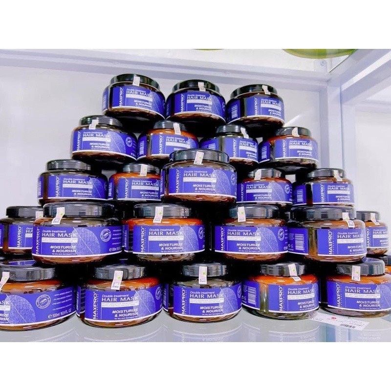 Kem ủ tóc phục hồi tóc hư tổn chuyên sâu Maxipro – 500ml - Mỹ Phẩm Divi