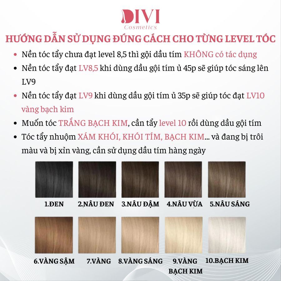 Dầu gội tím khử vàng Karseell Silver Shampoo, dầu gội khử vàng, giữ màu cho tóc nhuộm sáng, tóc tẩy 500ml - Mỹ phẩm Divi