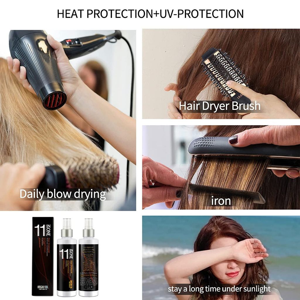Xịt Siêu dưỡng tóc mềm mượt, giữ nếp, tạo kiểu tóc 11 trong 1 NUSPA Keratin Smoothing Treatment 250ml - Mỹ phẩm Divi