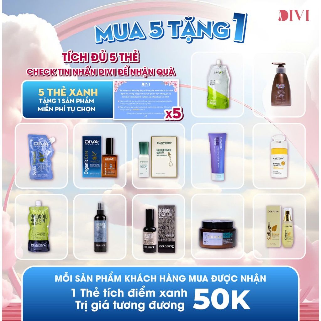Tinh dầu dưỡng tóc Argan Oil COLATIN phục hồi tóc hư tổn nặng, dưỡng tóc mềm mượt 40ml - Mỹ phẩm Divi