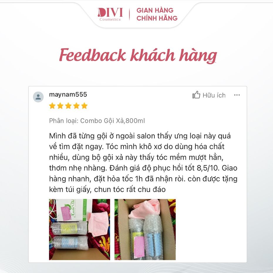 Cặp dầu gội xả Delofil phục hồi hư tổn, dưỡng ẩm giúp tóc mềm mượt 500/800ml - Mỹ phẩm DiVi