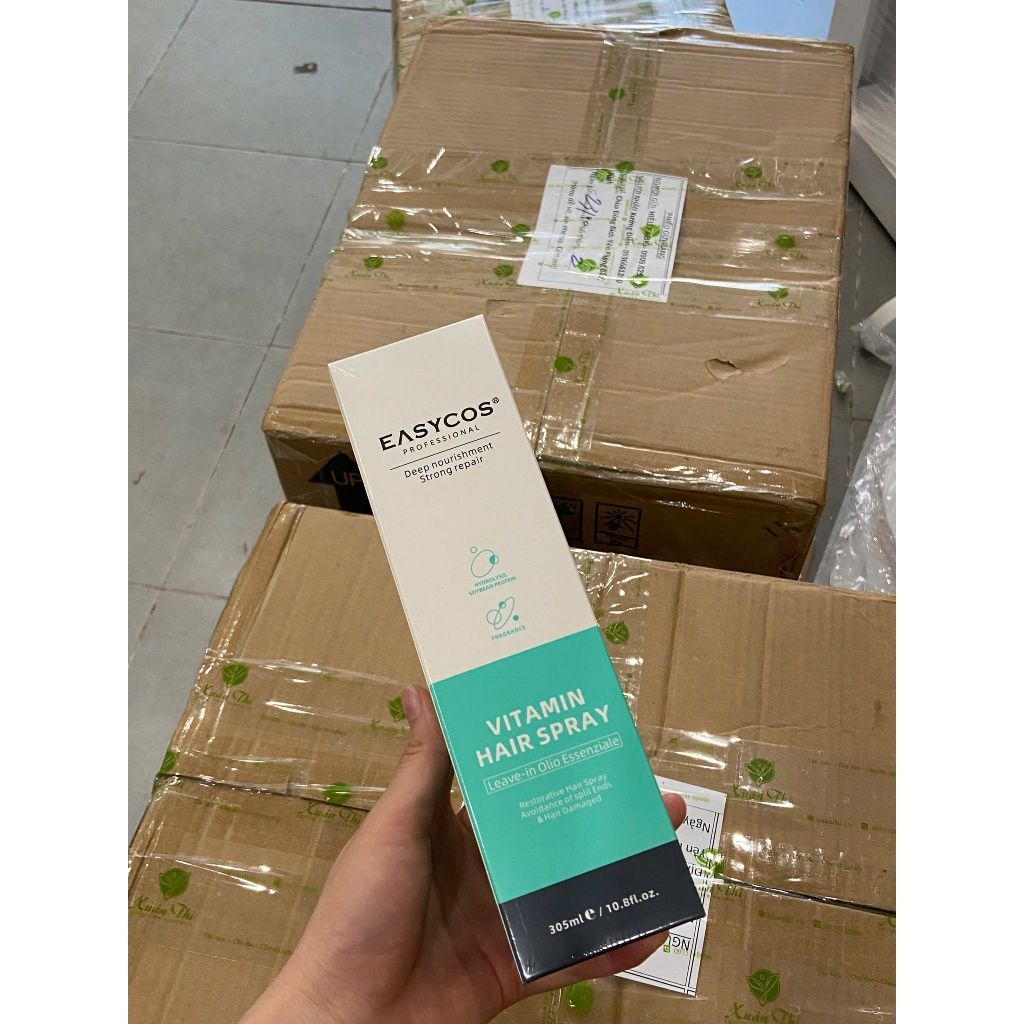 Xịt dưỡng tóc vitamin EASYCOS 305ml phục hồi và chăm sóc chuyên sâu