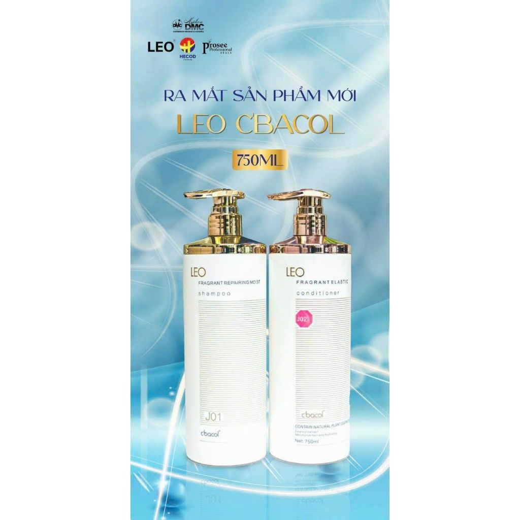 Gội xả chuyên sâu, siêu mềm mượt LEO Fragrant C'bacol 750ml